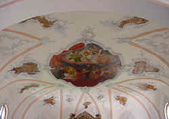 Deckenmalerei St. Vitus-Kirche